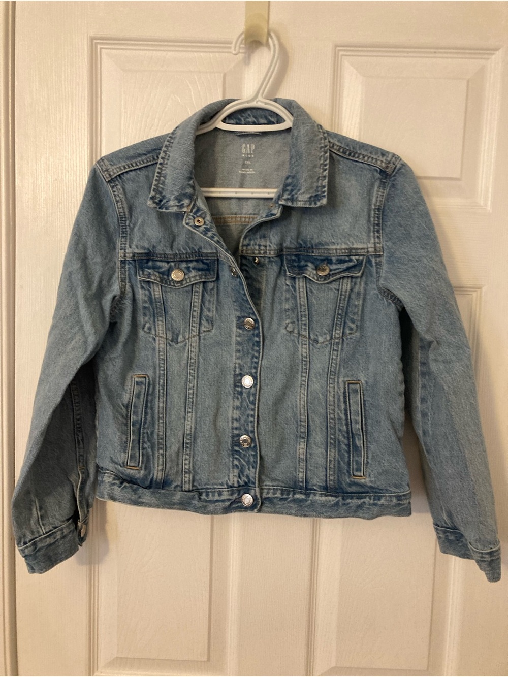 GAP Light Blue Kids Denim Jean Jacket - Picture 4 of 5